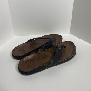 reef voyage lux flip flops